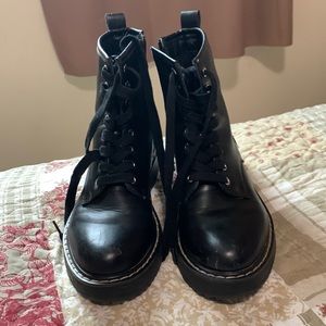 Black Combat Boots